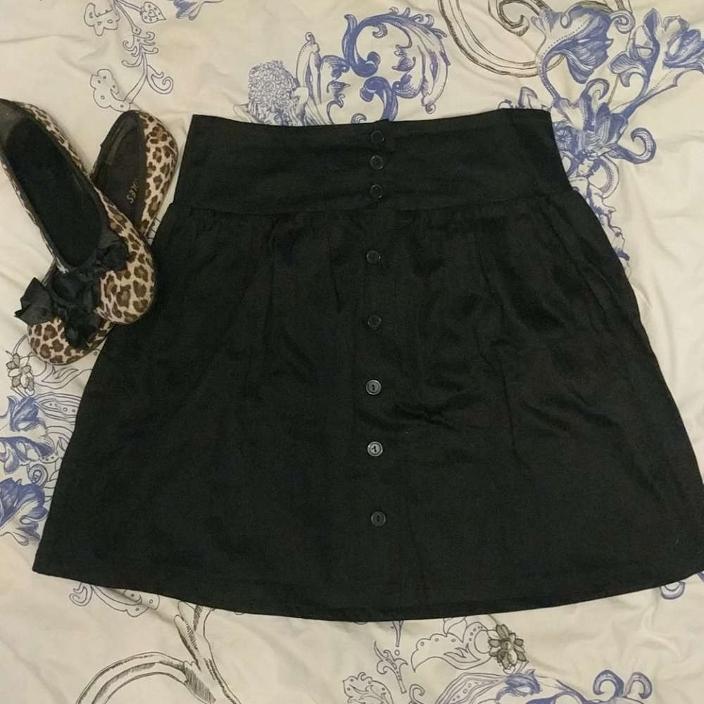 Black skirt